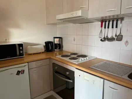 Studio cosy avec accès pistes, balcon et spa, Appartement 4 personnes à Peyragudes - Photo 3