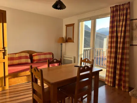 T2 à Peyragudes, navette, retour ski, 4 pers, balcon, accès spa, WIFI option - Photo 1