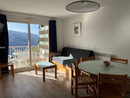 Appartement T2 avec balcon, navette gratuite près des pistes à Peyragudes - Photo 1