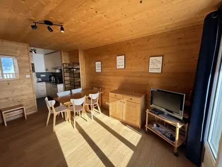 Charmant 2 pièces 6 pers avec balcon sud, proche télé-siège et commerces à l'Alpe d'Huez - Photo 4