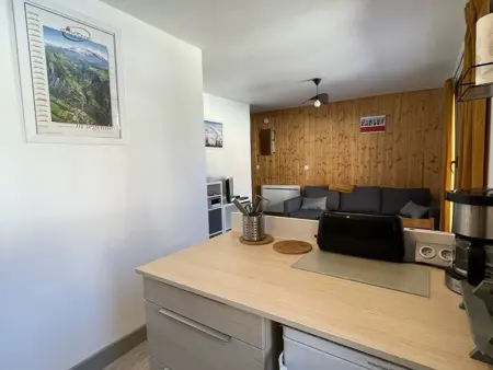 Appartement cosy 4 pers, proche télécentre, balcon - L'Alpe d'Huez - Photo 4