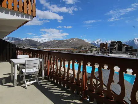 Appartement cosy 2P, 6 pers, skis aux pieds, balcon sud-ouest, cœur de station L'Alpe d'Huez - Photo 1
