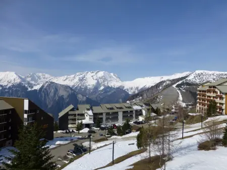 Studio confortable pour 4 personnes à L'Alpe d'Huez avec balcon, proche commerces et pistes - Photo 1