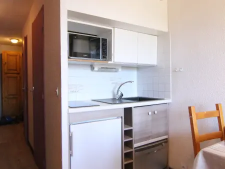 Studio confortable pour 4 personnes à L'Alpe d'Huez avec balcon, proche commerces et pistes - Photo 5