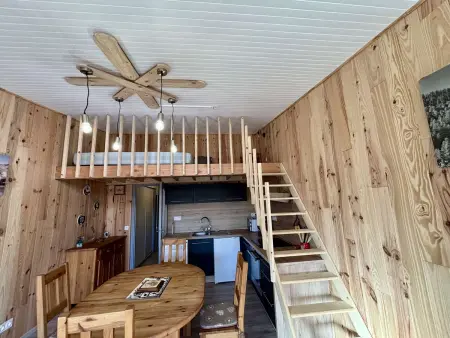 Studio 4 pers, balcon sud, centre station, proche pistes et commerces - Alpe d'Huez - Photo 7