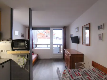 Studio cosy pour 5 pers. à 100m des pistes - Balcon sud, animaux acceptés, près commerces - Alpe d'Huez - Photo 3