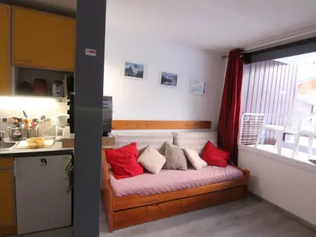 Studio cosy pour 5 pers. à 100m des pistes - Balcon sud, animaux acceptés, près commerces - Alpe d'Huez - Photo 4