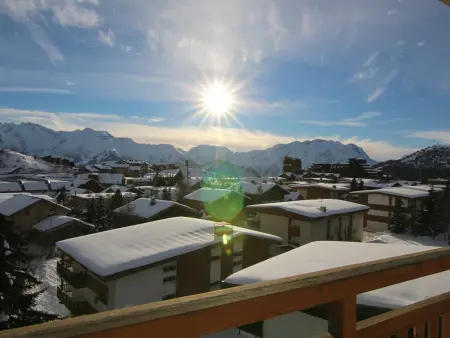 Appartement cosy 3 pièces, balcon sud, Alpe d'Huez - Photo 1