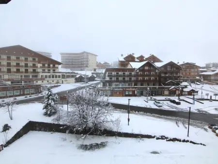 Studio pour 4 pers. au cœur de L'Alpe d'Huez, proche télécentre, animaux acceptés - Photo 1