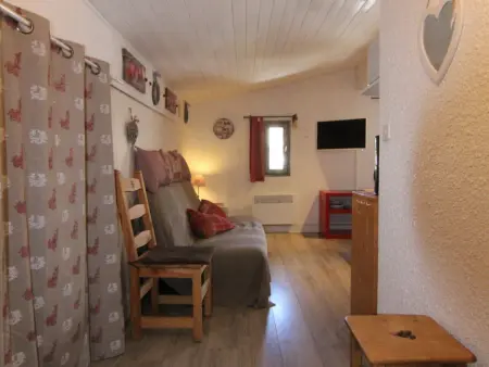 Studio pour 4 pers. au cœur de L'Alpe d'Huez, proche télécentre, animaux acceptés - Photo 2