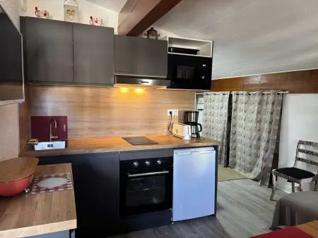 Studio pour 4 pers. au cœur de L'Alpe d'Huez, proche télécentre, animaux acceptés - Photo 11