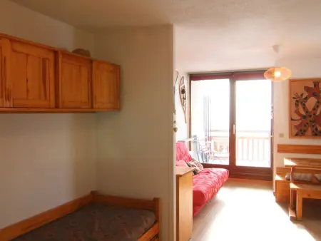 Appartement cosy 2 pièces, balcon sud, proche remontées et commerces, parking, casier à skis, 5 pers - Photo 3