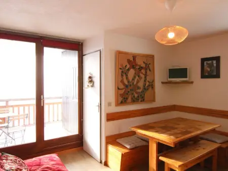 Appartement cosy 2 pièces, balcon sud, proche remontées et commerces, parking, casier à skis, 5 pers - Photo 4