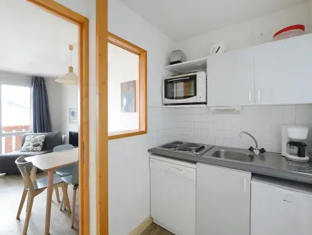 Appartement cosy proche pistes - Balcon et Wifi, Appartement 5 personnes à Belle Plagne - Photo 3