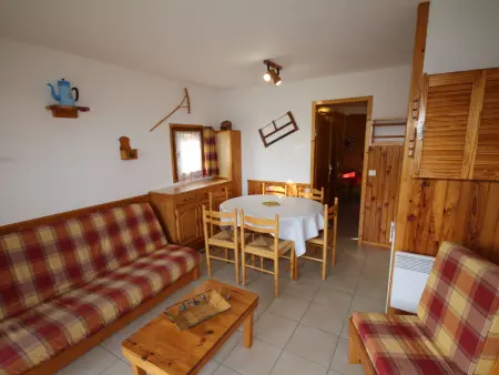 Appartement Les Saisies 6 pers, Balcon, Vue Pistes - Photo 6