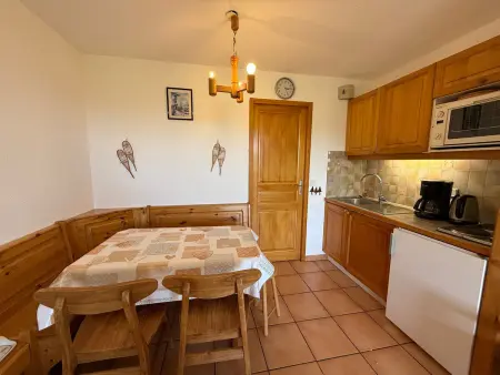 Studio cosy Les Saisies, 5 pers, balcon sud, Appartement 5 personnes à Les Saisies - Photo 5