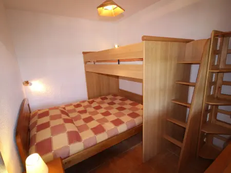 Studio cabine lumineux Les Saisies, ski au pied, balcon, 5 couchages - Photo 1