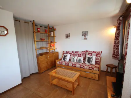 Studio cabine lumineux Les Saisies, ski au pied, balcon, 5 couchages - Photo 5