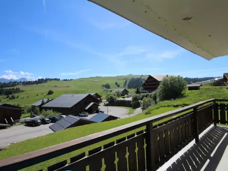 Studio cabine lumineux Les Saisies, ski au pied, balcon, 5 couchages - Photo 11