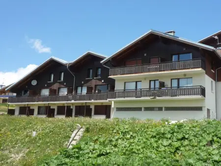 Studio cabine lumineux Les Saisies, ski au pied, balcon, 5 couchages - Photo 14