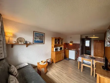 Studio cabine aux Saisies, 4 pers, parking, Appartement 4 personnes à Hauteluce - Photo 4