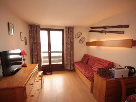 Studio lumineux avec balcon sud, animaux admis, Appartement 3 personnes à Les Saisies - Photo 4