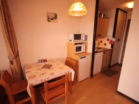 Studio lumineux avec balcon sud, animaux admis, Appartement 3 personnes à Les Saisies - Photo 5