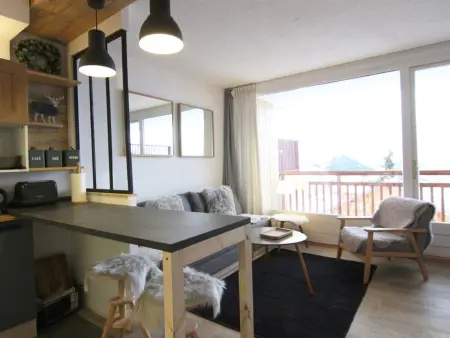 Charmant studio 4 pers avec balcon, parking et accès pistes - Alpe d'Huez - Photo 5