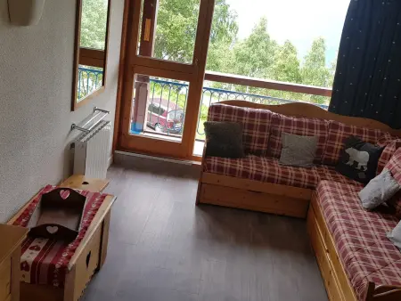 Studio charmant pour 5 pers. aux Arcs 1800, Appartement 5 personnes à Les Arcs 1800 - Photo 9