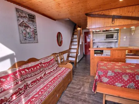 Appartement duplex 3 pièces, 6 pers., à Vallandry, animaux admis - Photo 1