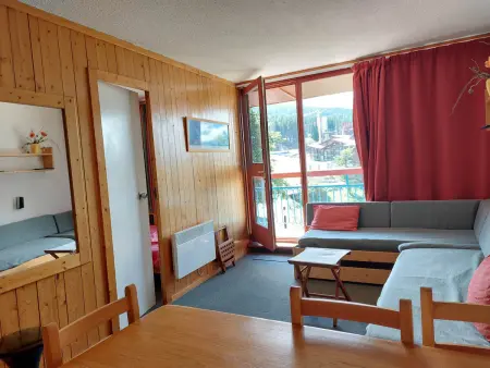 Appartement 2 pièces 5 personnes proche des pistes, des commerces, de la garderie et de l'ESF au centre de la station dArc 1800 dans le village des Villards - Photo 8