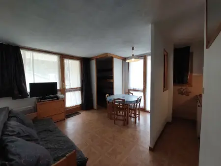 Studio cabine 4 pers, terrasses, proche pistes, Appartement 4 personnes à Peisey Vallandry - Photo 1