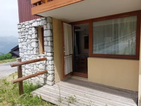 Studio cabine 4 pers, terrasses, proche pistes, Appartement 4 personnes à Peisey Vallandry - Photo 8
