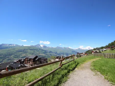 Studio cabine 4 pers, terrasses, proche pistes, Appartement 4 personnes à Peisey Vallandry - Photo 12