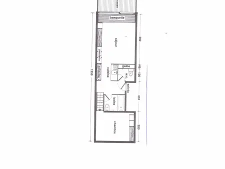 Appartement à Arc 1600 avec balcon exposé Sud, 6 personnes, TV et Wifi inclus - Photo 15