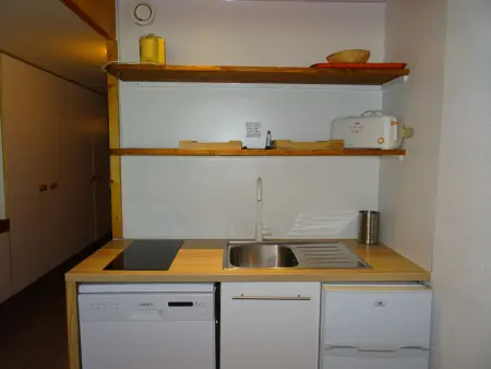 Studio cosy 5 pers. aux Arcs 1800 - Animaux admis - Photo 5