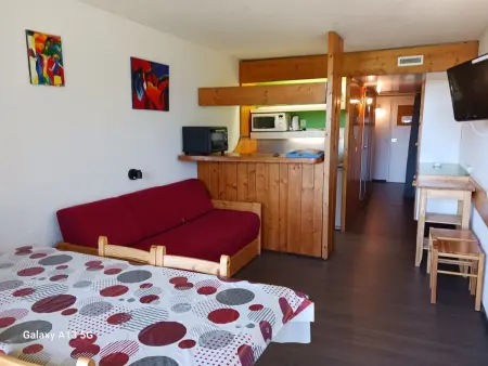 Studio charmant avec balcon et animaux admis à Arc 1800 - Photo 1