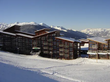 Studio 3 personnes avec balcon, WiFi et animaux admis aux Arcs 1800 - Photo 13