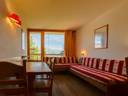 Studio skis aux pieds, balcon, animaux admis, Arc 1800 - Photo 2