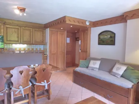 Appartement 3 pièces pour 6 à Méribel Village, accès piscine et Wi-Fi - Photo 1
