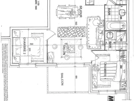 Appartement 3 pièces pour 6 à Méribel Village, accès piscine et Wi-Fi - Photo 11