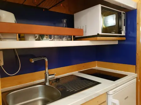 Studio rénové pour 3 à Arc 1600, ski aux pieds, animaux admis - Photo 8