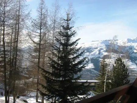 Studio 3 pers à Arc 1600, balcon exposé sud, skis aux pieds, WiFi - Photo 2