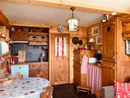 Studio montagnard 3 pers, Arc 1600, vue Mont Blanc - Photo 1