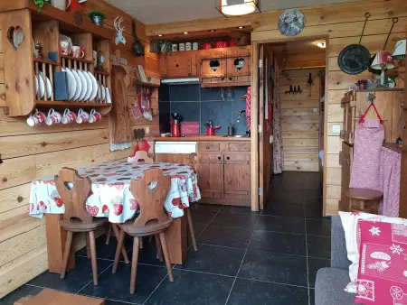 Studio montagnard 3 pers, Arc 1600, vue Mont Blanc - Photo 6