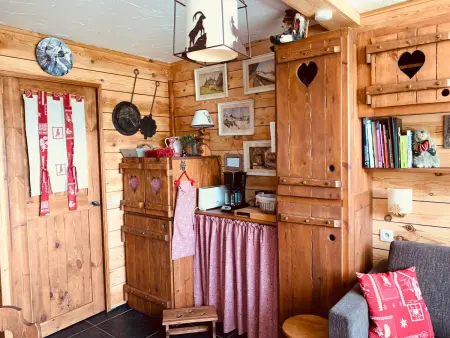 Studio montagnard 3 pers, Arc 1600, vue Mont Blanc - Photo 10