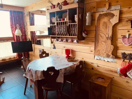 Studio montagnard 3 pers, Arc 1600, vue Mont Blanc - Photo 11