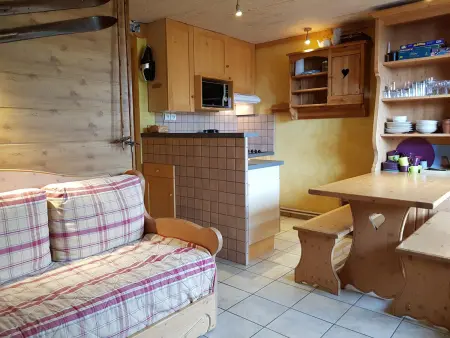 Appartement de charme 2 pièces proche pistes, 4 personnes, Arc 1600 - Photo 1