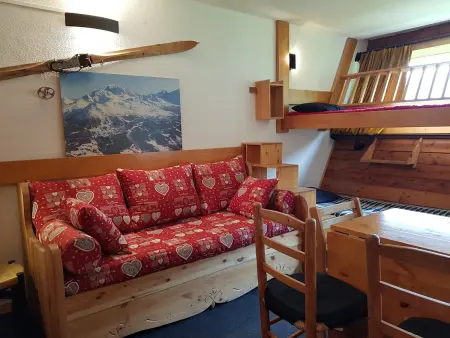 Studio 3 personnes, Arc 1600, accès direct aux pistes avec WiFi - Photo 1