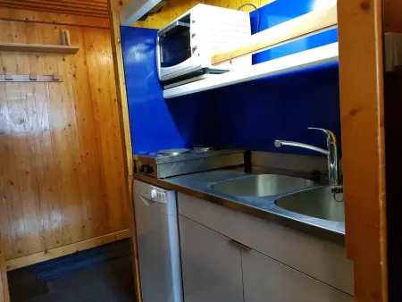Studio 3 personnes, Arc 1600, accès direct aux pistes avec WiFi - Photo 8